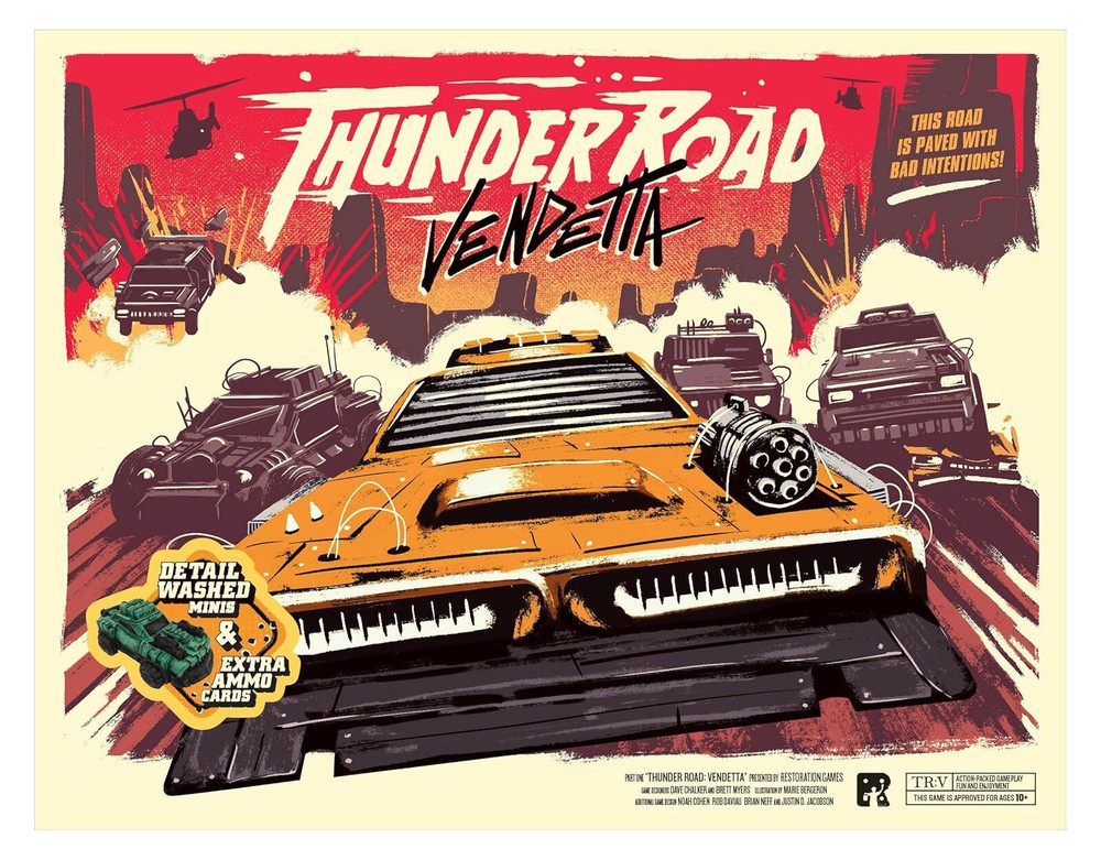 Thunder Road: Vendetta Deluxe Board Game