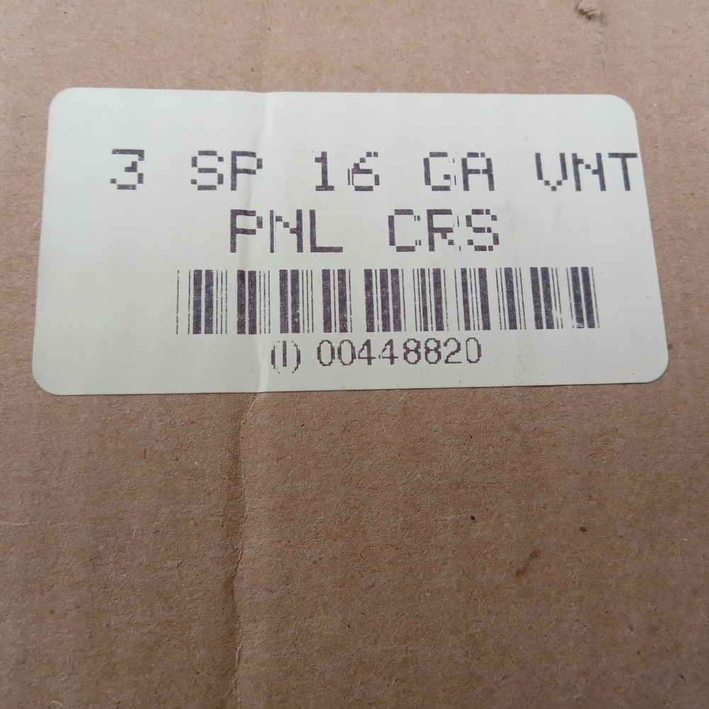 Peavey 3RU 16-Guage Steel Vented Rack Panel