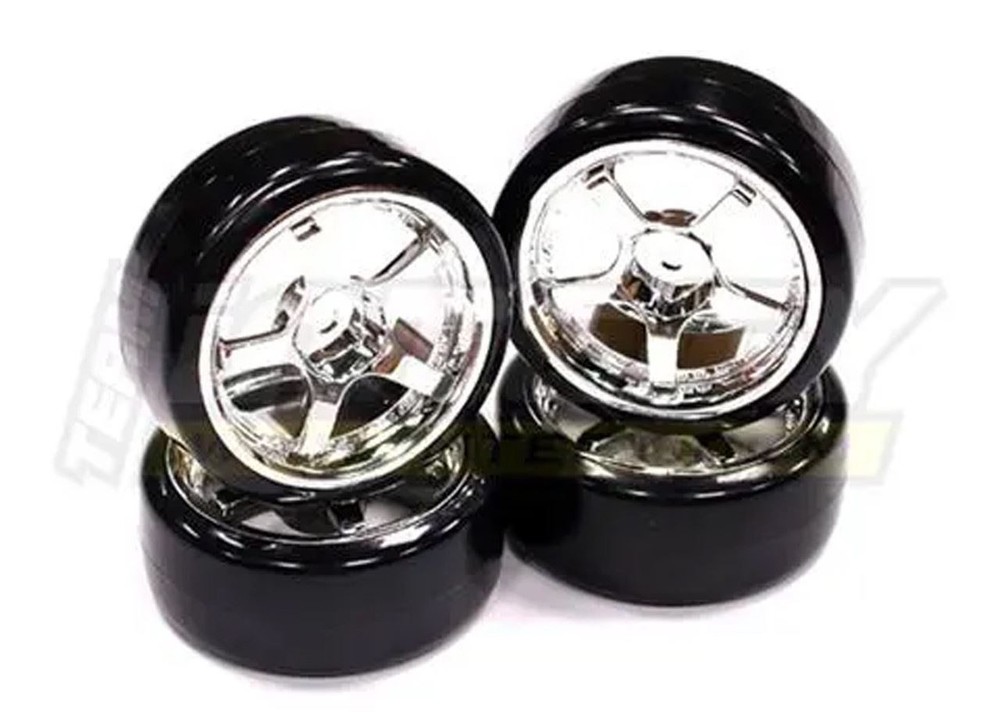 INTEGY INTC23238 Type1 Complete Wheel/Tire Set(4): Drift