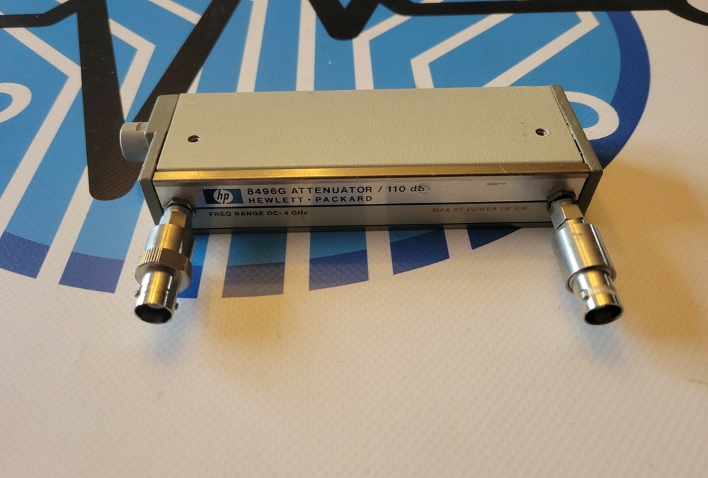 HP Agilent 8496G Programmable Step Attenuator Frequency Range DC- 4 GHz ~ 110 dB