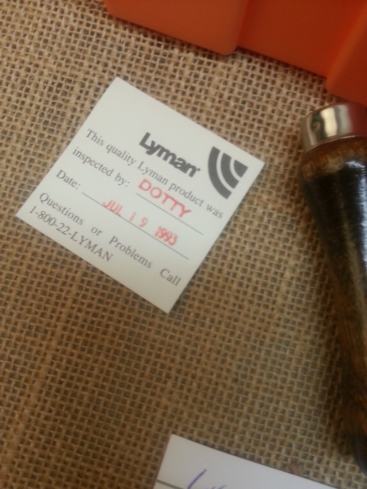 Lyman #7777760 Flash Hole Uniforming Tool #1