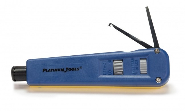 Platinum tools - Punchdown Tool, w/ NeverDull 66/110 Combo Blade