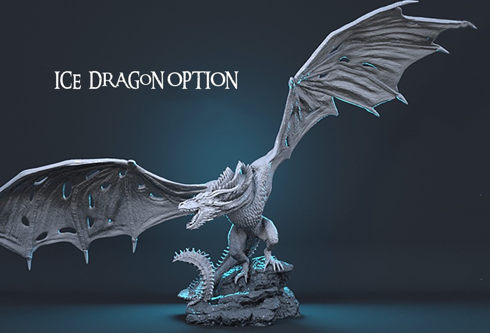 Dragon Resin 3D model kit