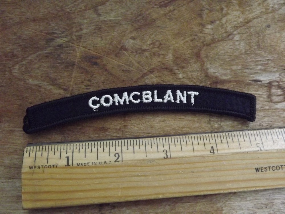 Navy COMCBLANT Tab - INV# C1485