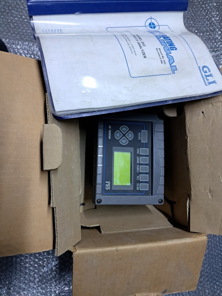 GLI INTERNATIONAL MODEL 63 PH ANALYZER