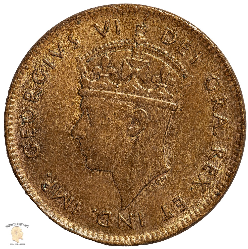 Canada Newfoundland 1941 c 1 Cent Small Penny Coin - Uncirculated+