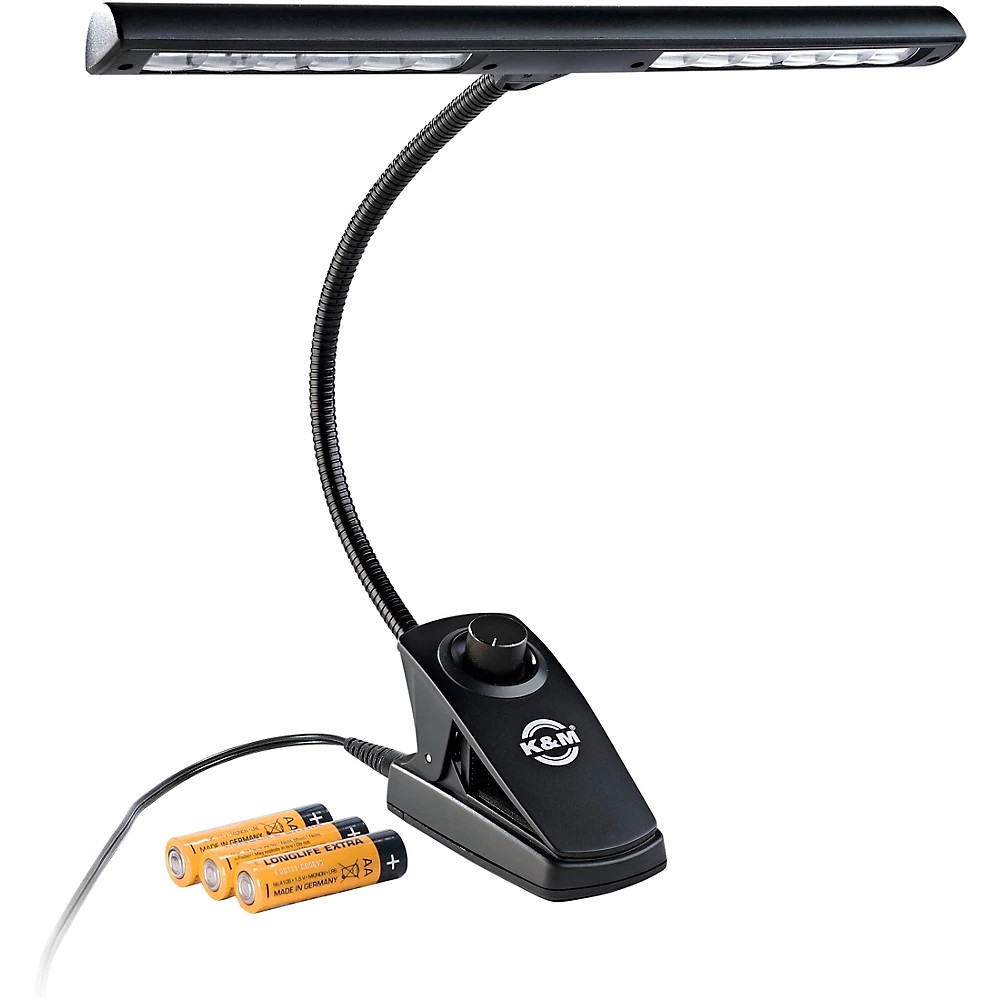 K&M Music Stand Light With Dimmer