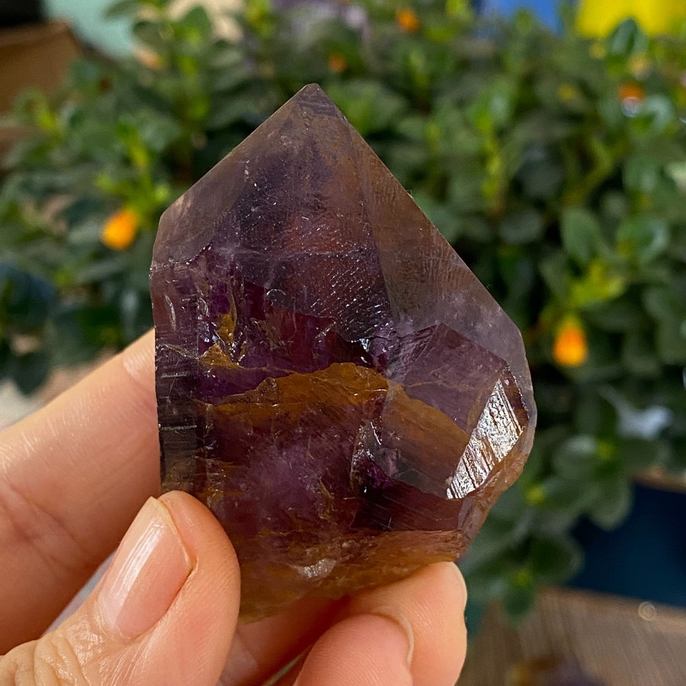 100g Natural Amethyst geode quartz clustercrystal specimen Healing