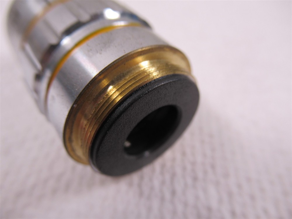 Jenco Inverted Compound Microscope Objective Lens PL L 10x PHP2 160mm 0.25