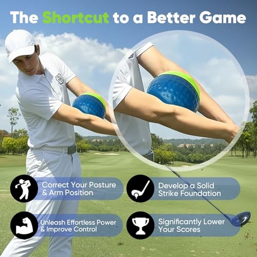 Golf Training Aid Ball for Impact Precision & Consistent Swings, Golf Swing