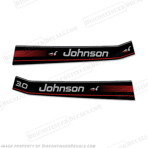 Fits Johnson 3 hp Decal Kit (1996)