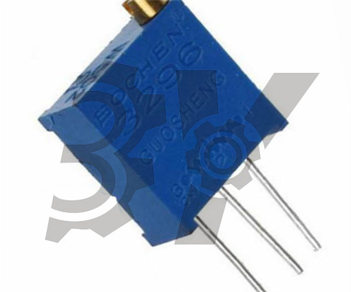 NEW 60pcs (100Ω - 500KΩ) 3296W Variable Resistor Assorted Kit