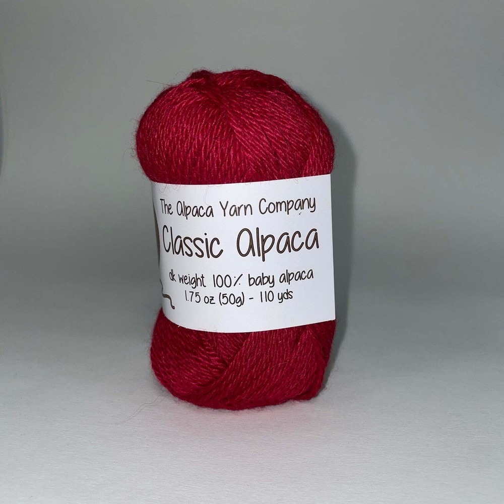 Patriot Red 100% Alpaca Classic #2055