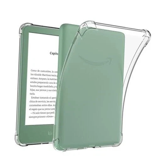 Clear Case for 6.0 inch Kindle Basic 11th Generation 2024 & 2022 Release 6"