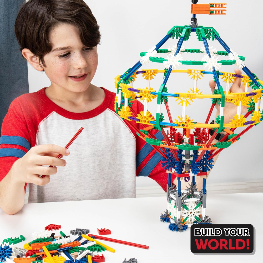 - 70 Model Building Set‚ 705 Pieces, STEM Learning, Creative Play Set‚ Ages 7+ -