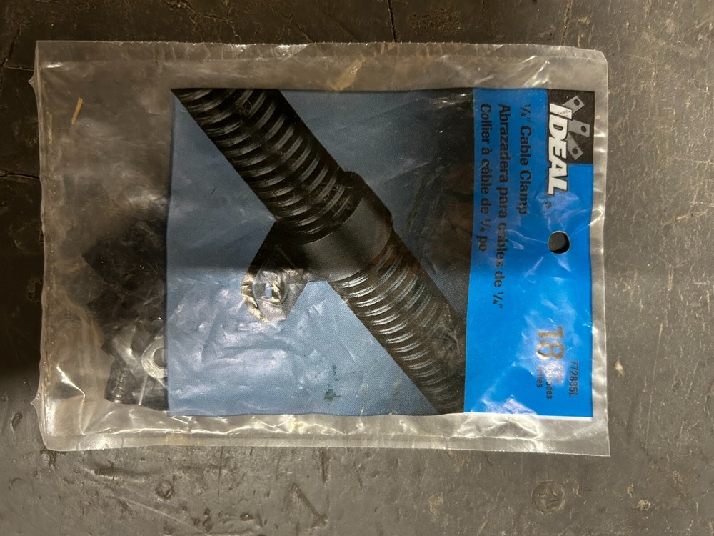 IDEAL 1/4'' CABLE CLAMP # 772835L