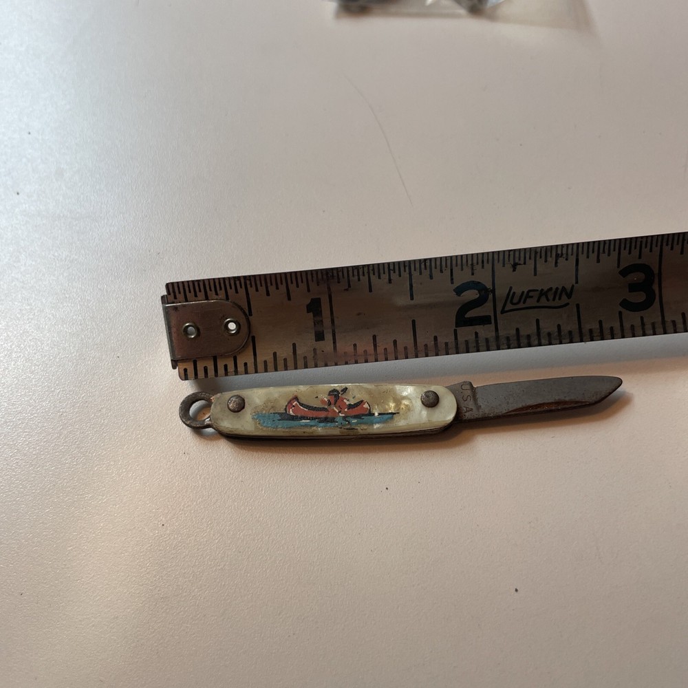 vintage tiny knife BUSHKILL FALLS, Pa