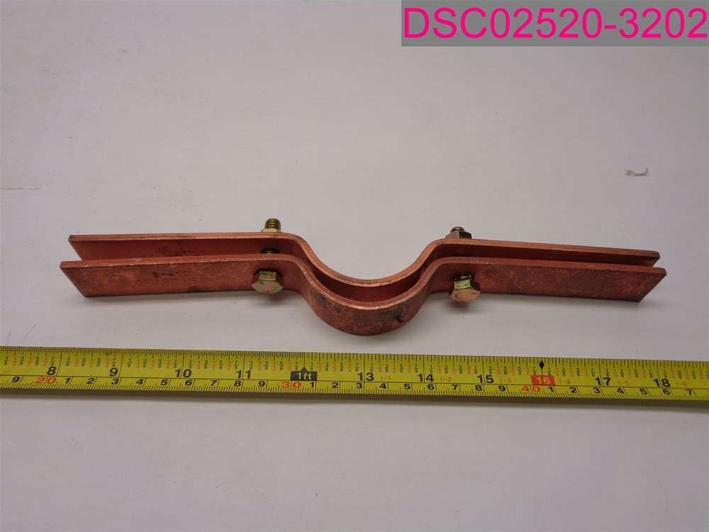 Greenfield Manufacturing 2" Copper Riser Clamp 2-410