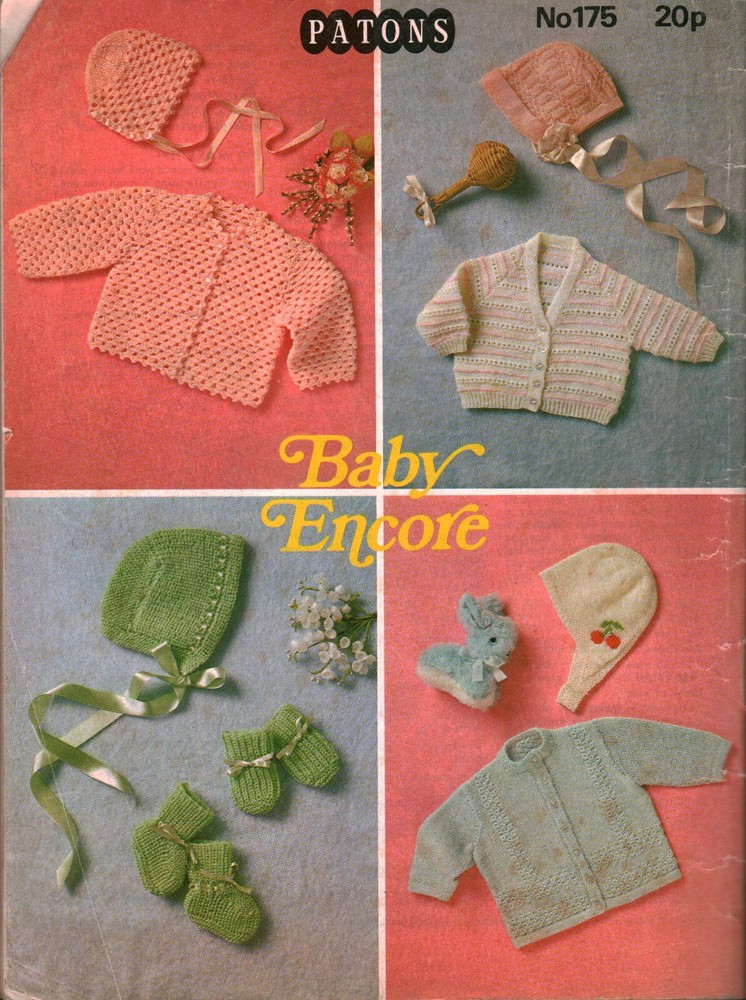 Baby Encore Knitting Pattern Designs | Patons #175