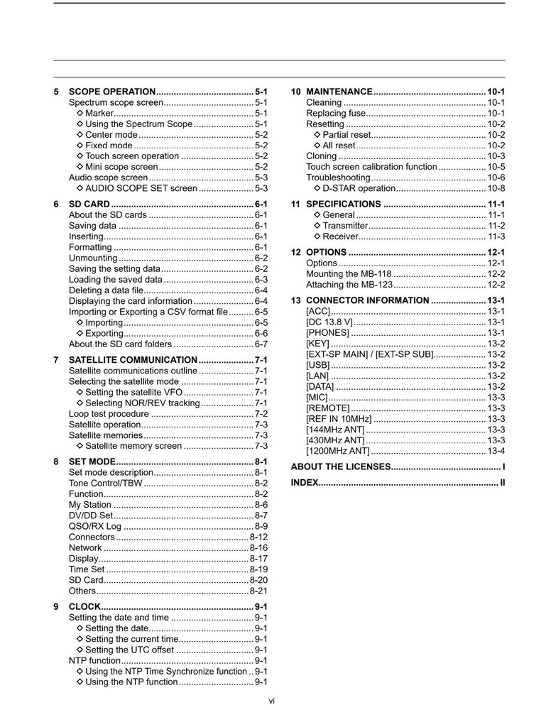 Icom IC-9700 Instruction Manual Transceiver User Guide COIL BOUND -100 Pages