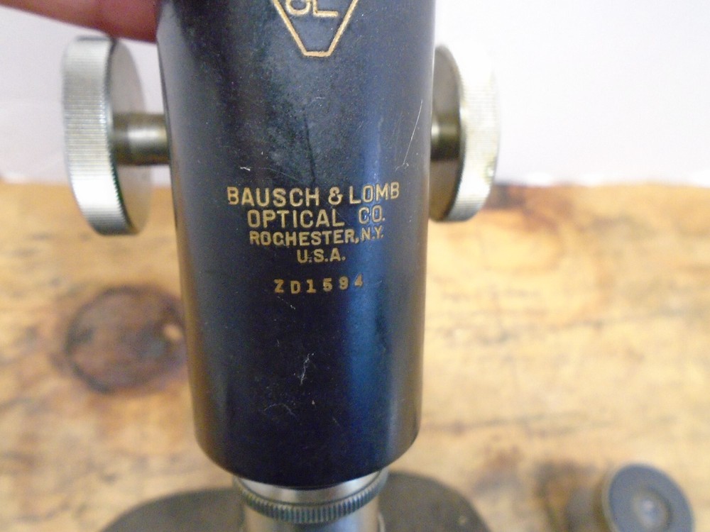 Antique Bausch & Lomb Microscope