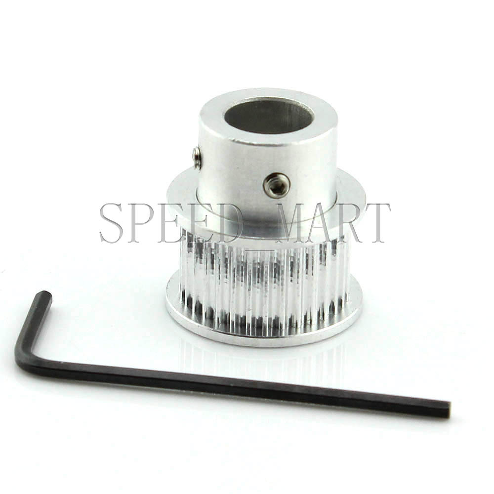 10 PCS GT2 Aluminum Timing Belt Pulleys 32 Teeth 10mm Bore 11mm Width 3D Printer