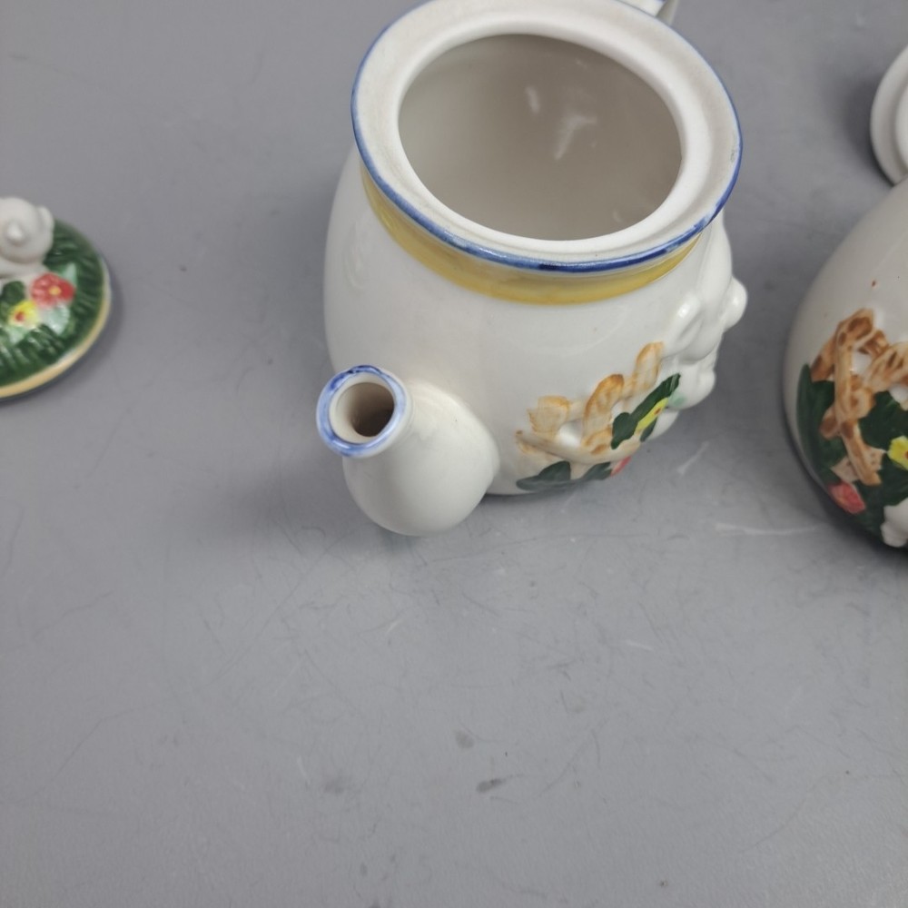 Paint A Pig Cream And Sugar Containers