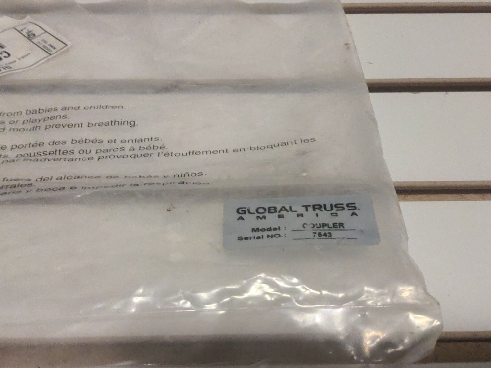 Global Truss Double Ended Coupler 7543