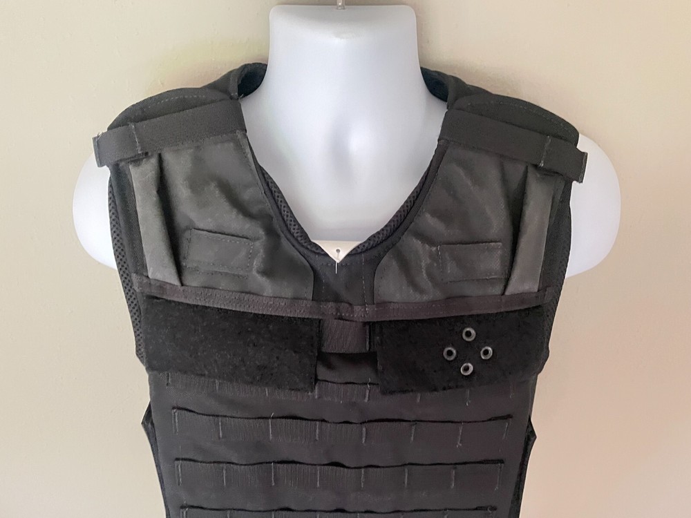 SECOND CHANCE Standard Armor Carrier Side Open Small LONG 2017-2017 Black Molle