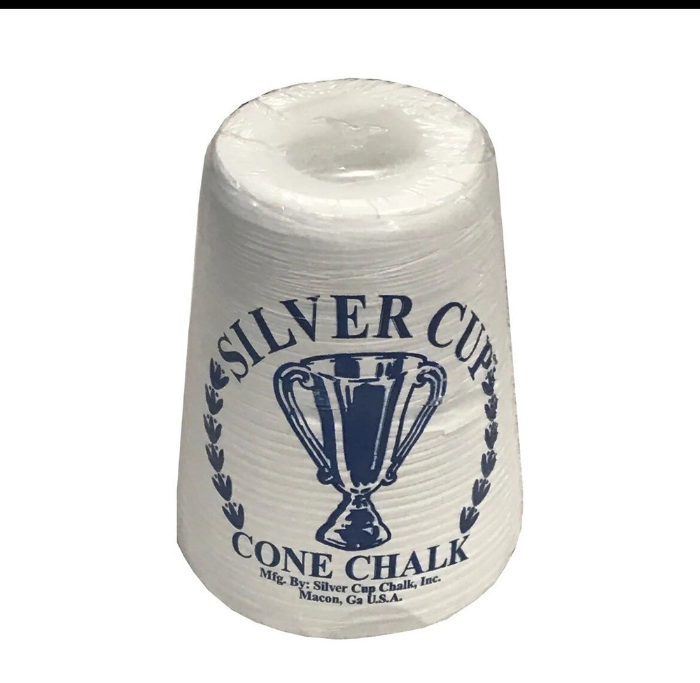 Silver Cup Billiards Pool Table Cone Chalk