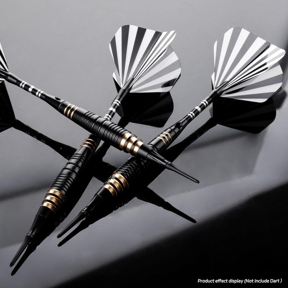 CyeeLife 2BA Thread Soft Tip Dart Points - Plastic Tips - 2BA, 1000pcs