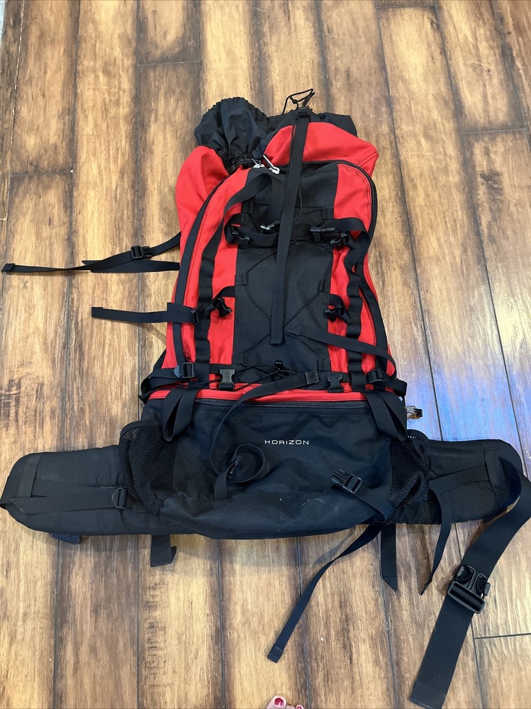 The North Face Horizon Backpack Internal Frame Red Size Large