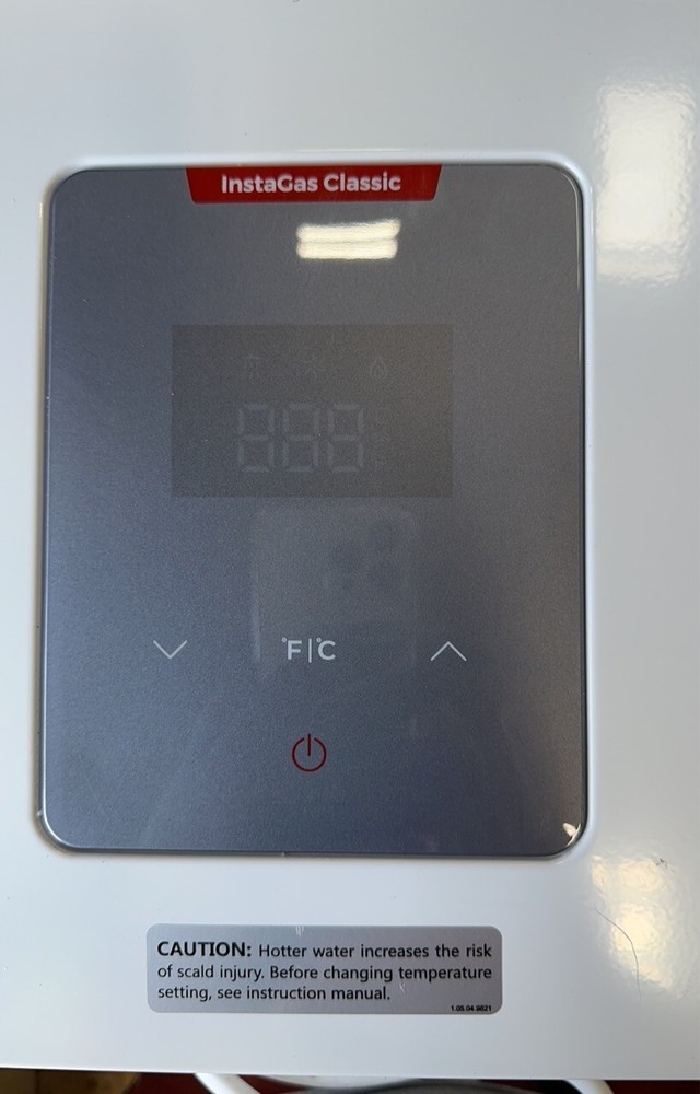 USED-13L Indoor Tankless Water Heater Natural Gas 4.0 GPM 90,000 BTU Instant Hot