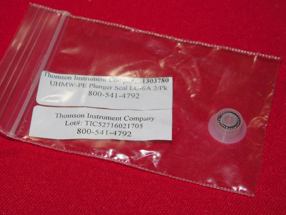 Thomson UHMW-PE Plunger Seal for LC-6A; 1303780