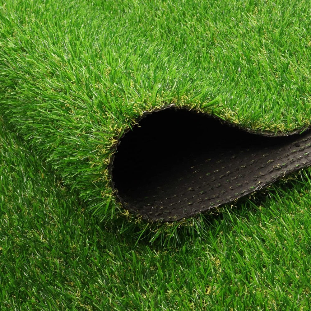 Artificial Grass Rug 3 FT x 5 FT, Artificial Turf Mat with Drainage/Backing, ...