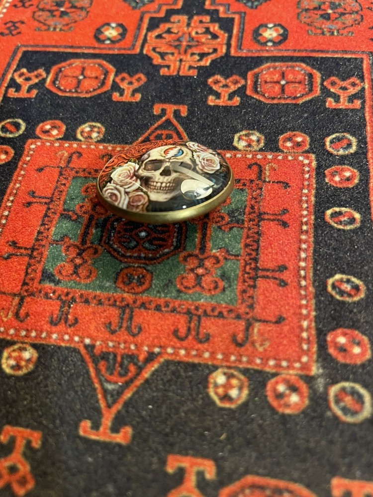 Quality Made Grateful Dead “Skull and Roses“ Pin