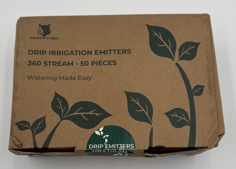Drip Irrigation Emitters 360 Strea- 49 Pieces (Missing One)