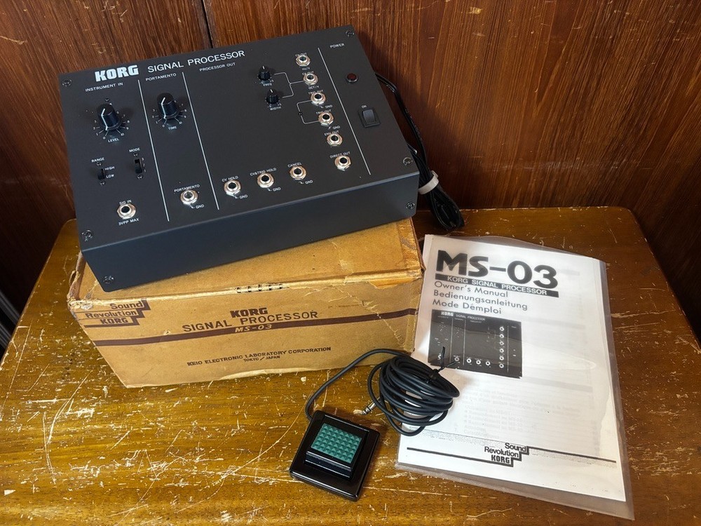 KORG MS-03 SIGNAL PROCESSOR MS-Series w/ box
