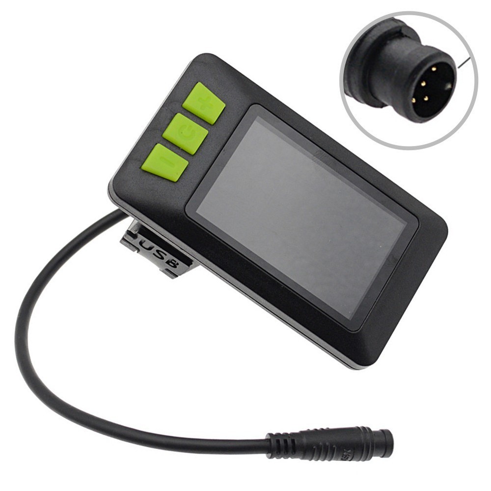High Performance Electric Bicycle Color Screen Meter with Clear Data Output