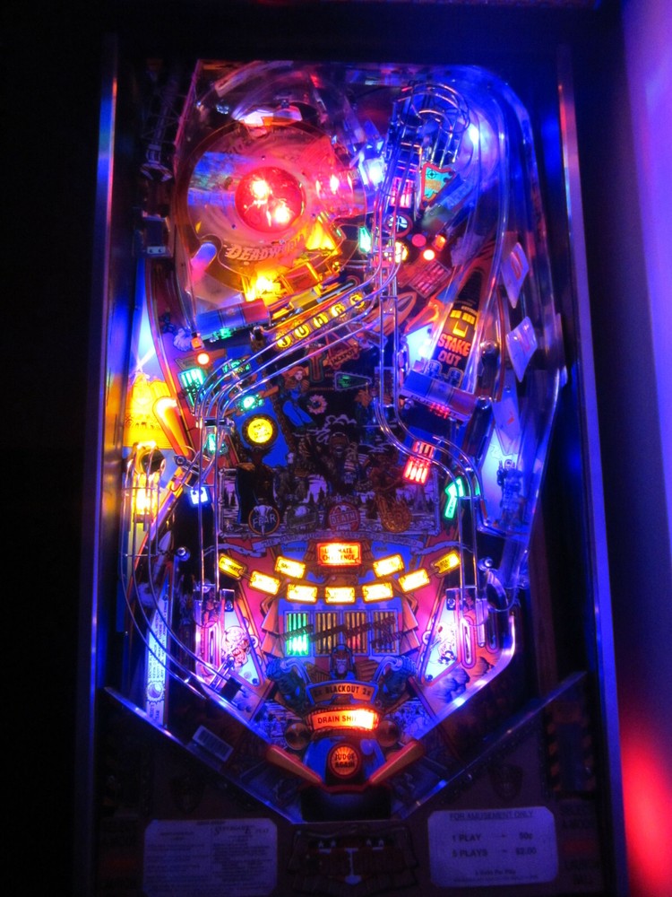 JUDGE DREDD - NON GHOSTING Lighting Kit custom SUPER BRIGHT PINBALL LED KIT