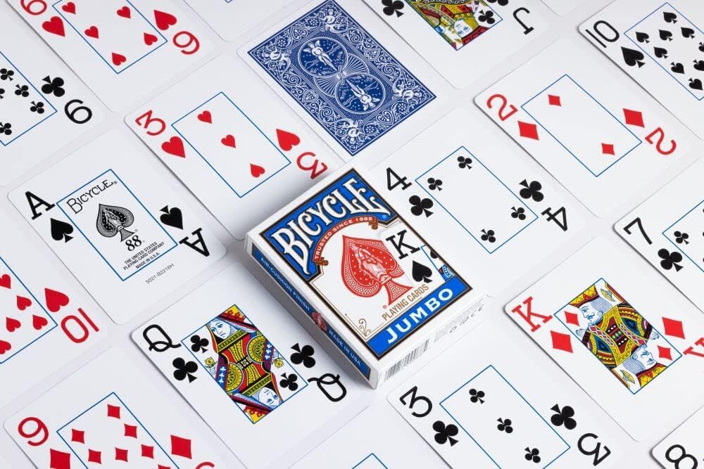 Playing Cards, Jumbo Index, 2 Pack