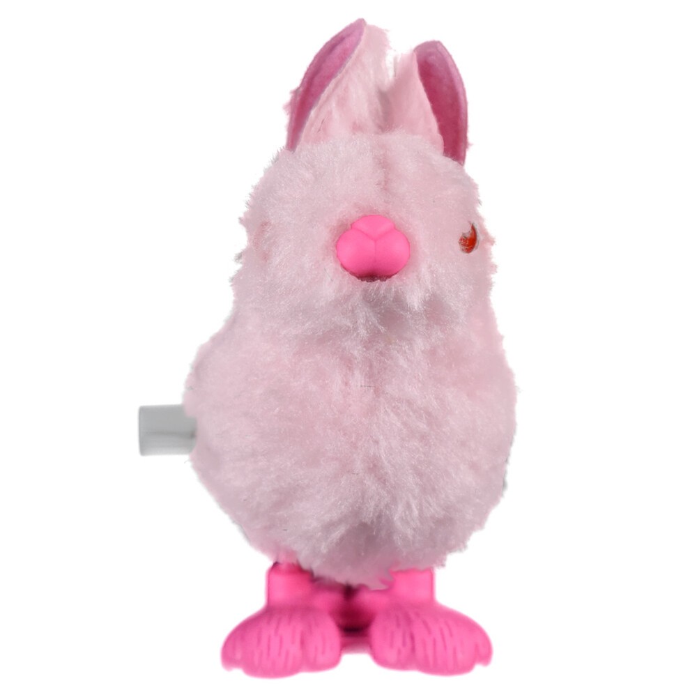 Wind Up Hopping Bunny Easter Egg Bunny 2 Pack (Pink)