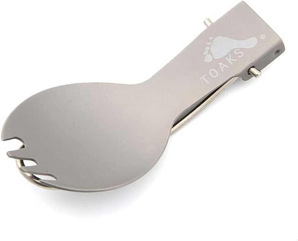 Titanium Folding Spork