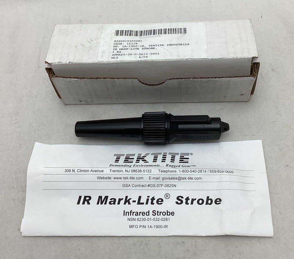 USGI Tektite IR Mark-Lite Infrared Strobe Light