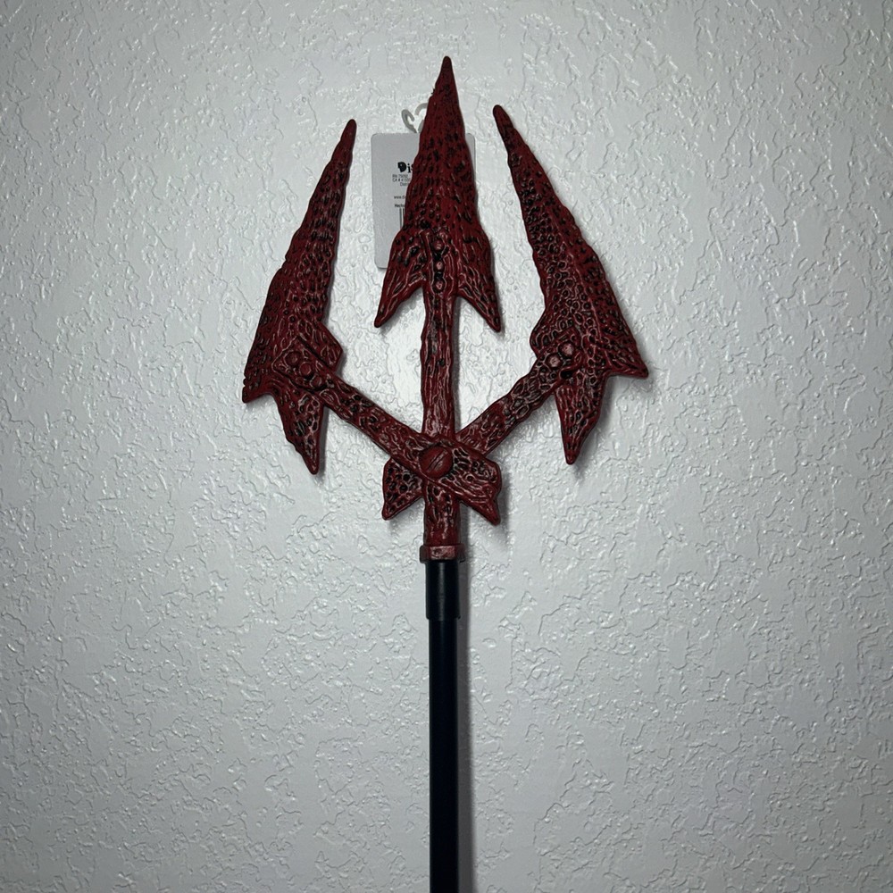 Pitchfork Halloween Accessory 48” Long Costume Devil Demon NWT