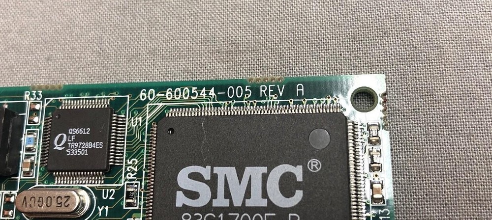 SMC PCI Network Interface Card 60-600544-005 REV A