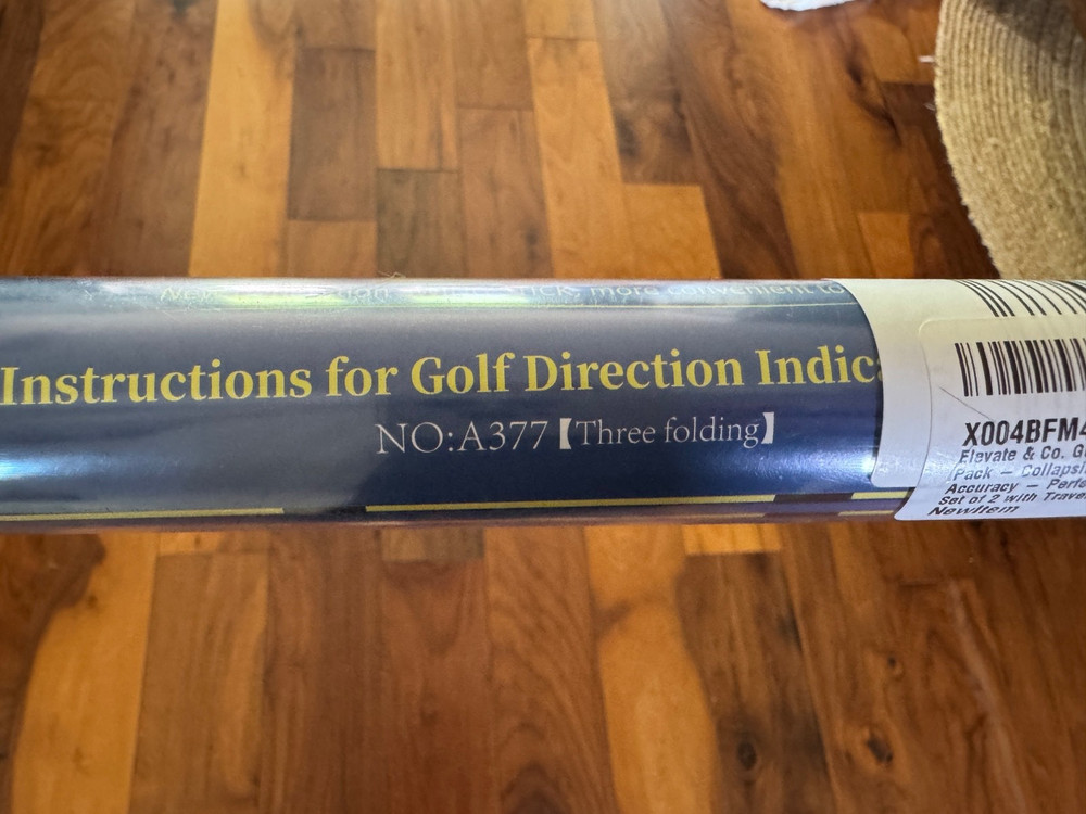 3‑ Fold Golfing Indicator Stick Direction Indicator Auxiliary Stroke Trainer