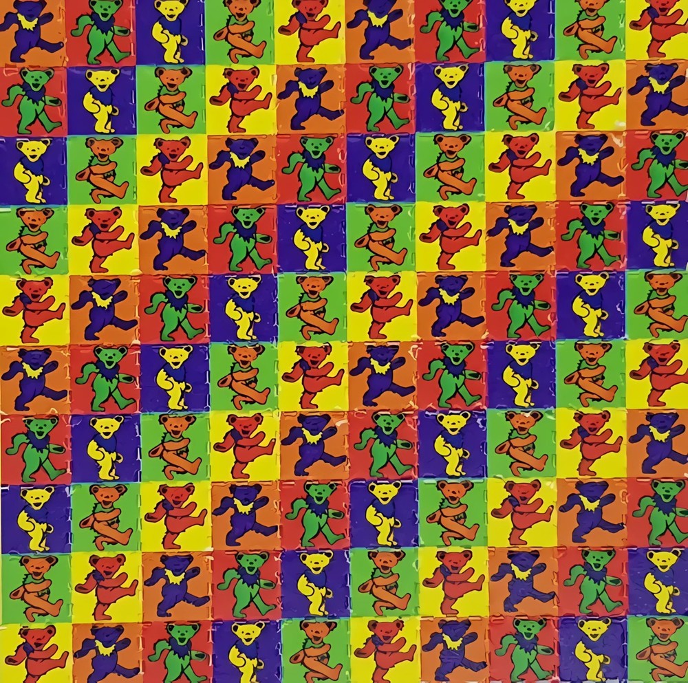 GREATFUL DEAD DANCING BEAR STICKERS!