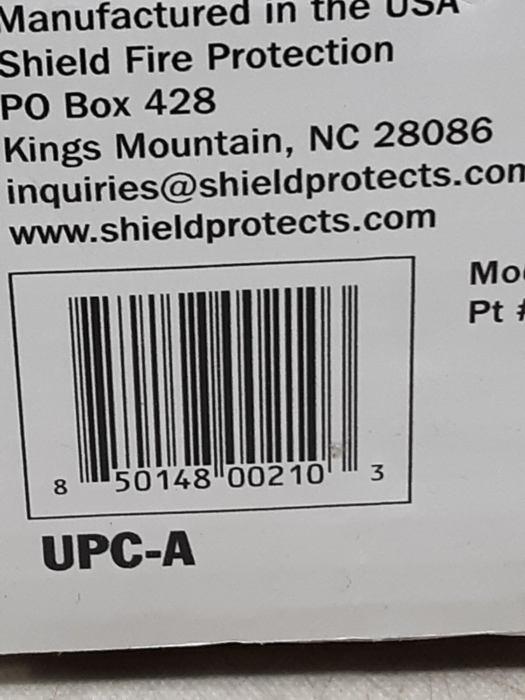 Shield Fire Protection Fire Extinguishers 13415D