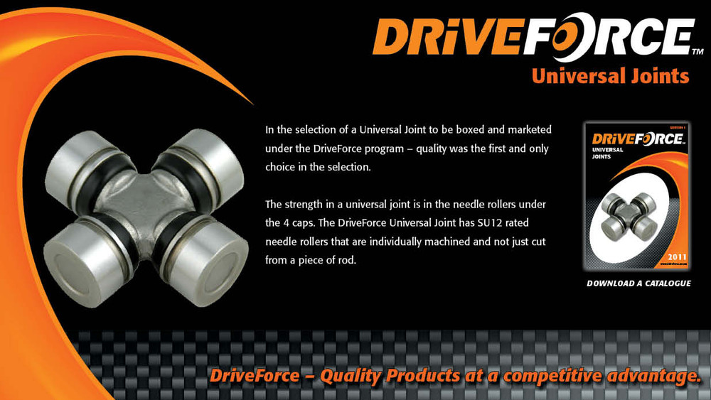 RUJ3002 Universal Joint Driveforce
